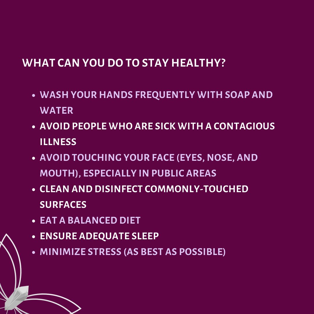 Swipe through to read on what it means to be immunecompromised and some ideas for what you can do to stay healthy! (Healthline)

#chrysalis #chrysalisinitiative #MBC #equity #breastcancer #cancer #BCSM #immunecompromised #ClinicalTrialsSaveLives #blackdatamatters #BeTheChange