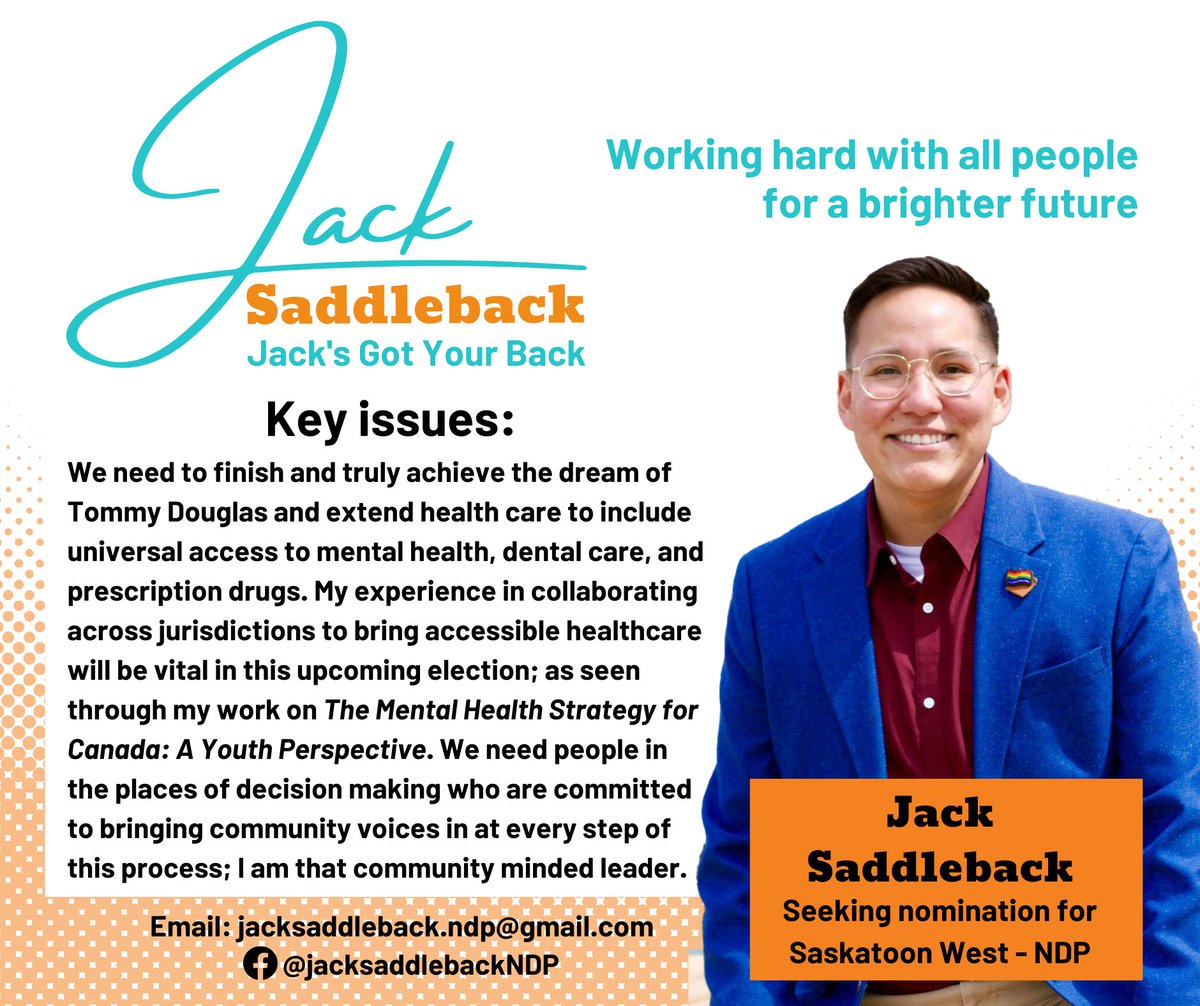 JackSaddleback's tweet photo. Universal healthcare can happen!
💉💊🩺
🟠
#JacksGotYourBack
#BeAGoodAncestor
#CDNpoli #SKpoli
#NDP
#healthcare #mentalhealth https://t.co/s5ogEjfppv