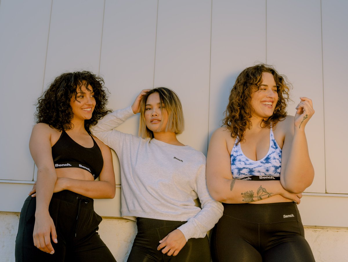 Activewear for the whole gang.
bit.ly/3CiKBCj

#benchcanada #summer2021 #bralettes #lovemyhood #citypants #comfy #racerback #sun #outdoors