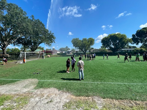 GPNaples's tweet photo. Our Academy of Leaders Middle School students celebrated their last day of program on Friday with Greater Naples Fire Rescue District. Thanks for the fun and memories! #TheGracePlaceWay https://t.co/hTa64VtI4K