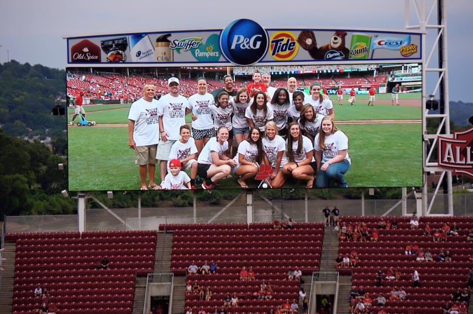 LakotaWestGB's tweet photo. TBT… Six years ago today… Our 2015 State Champions took the field at Great American Ball Park to receive their well-earned rings… #GreatnessNow complete! #WEareLakota #StateChampClub 💍 https://t.co/AVZueZZhLs