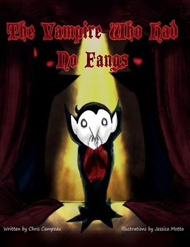 Gorgie Toombstone is a normal vampire…well, almost. Through his blood is cold and face is pale, he has no fangs! With a school Scare Contest creeping up, fangless Georgie will have to come up with something extra scary if he wants to win. Written by Chris Campeau.