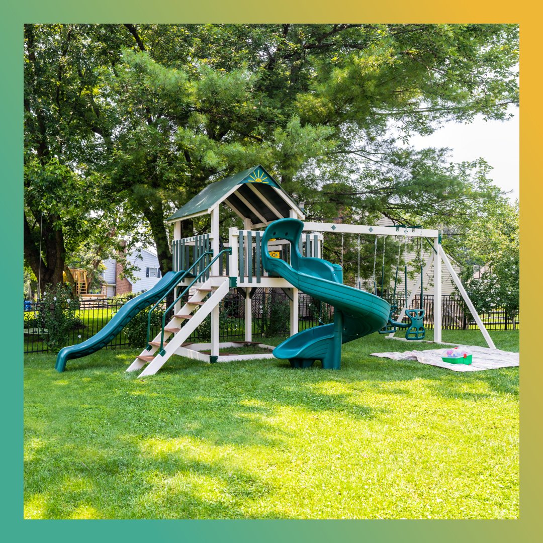Playhouse or no playhouse? 🤔

#playhouse #cabin #play #fun #kingswings #swingset #playset #swings #summer #BACKYARDCLUB #adventure #outdoors