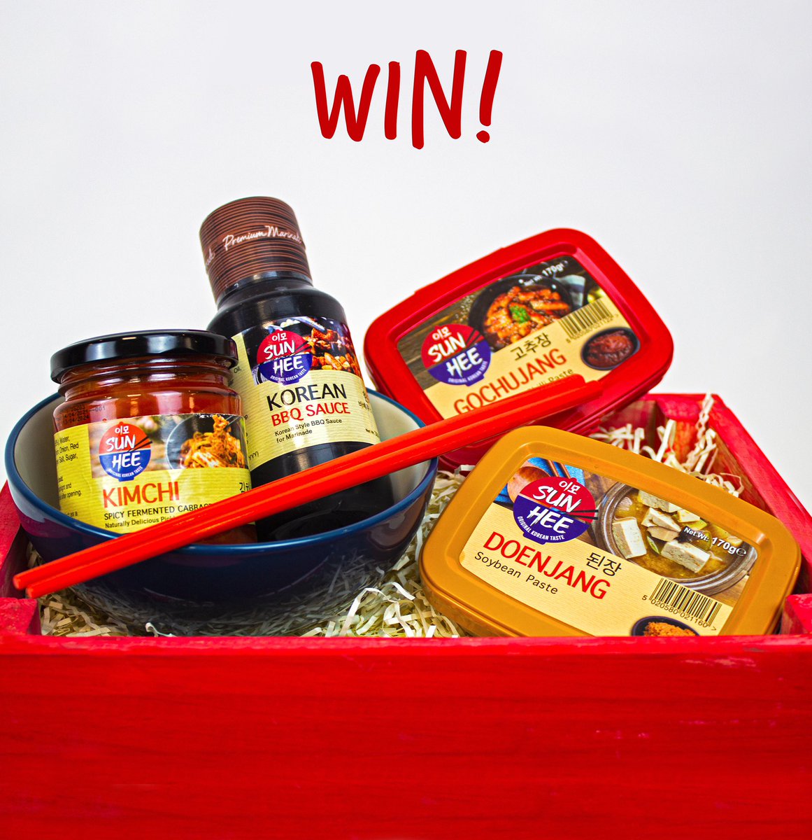 sunheebrand's tweet photo. Enjoy making delicious Korean dishes as much as us? Be in with the chance to win our brand new Sun Hee Set 🇰🇷🥢 

Head over to our Instagram to enter: https://t.co/1ENGqTtL2Y 

#giveaway #korean #koreanfood #win #foodie https://t.co/4mIPKRaRTT