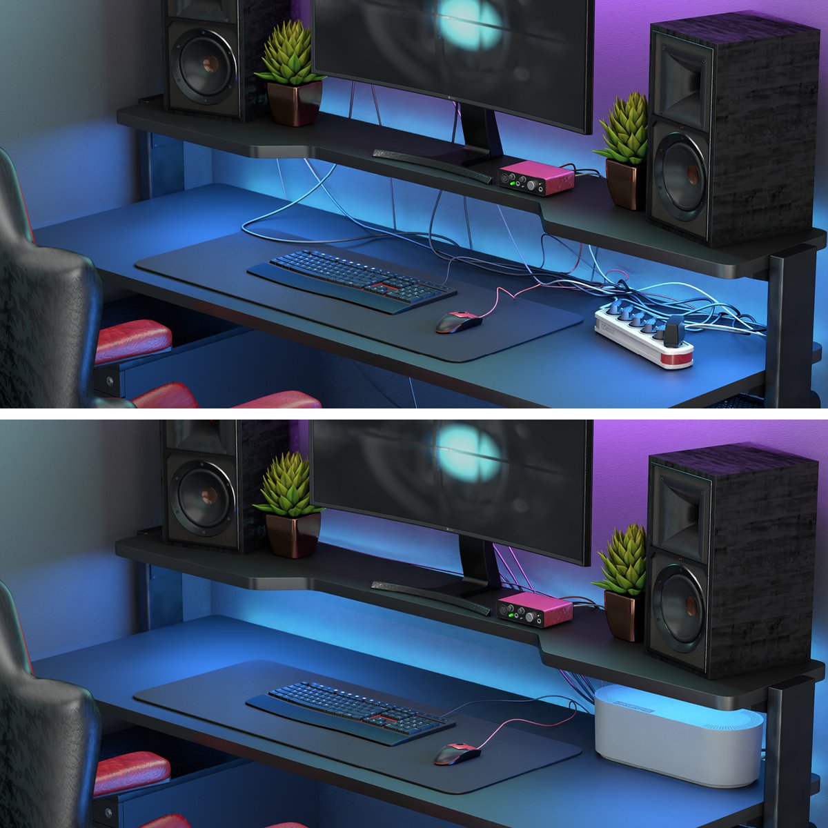 DLineUSA365's tweet photo. Control cable clutter around your gaming station with a D-Line Cable Management Box! 
Easily conceal and hide unsightly cables. Get yours today! https://t.co/2IIeGbMlUG