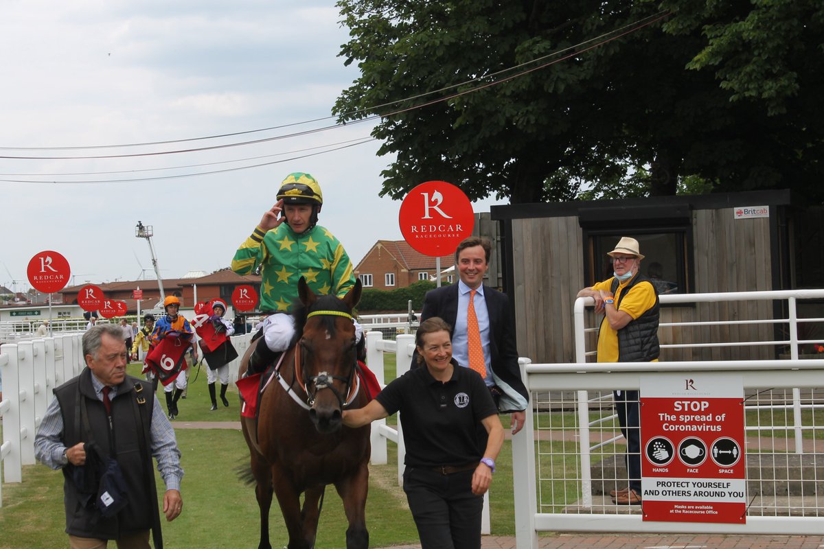 Redcarracing's tweet photo. Ulshaw Bridge, ridden by PJ McDonald, continues Ed Bethell's cracking first season with a 16th winner so far in the Join Racing TV Now Handicap. "I couldn't believe he was 14-1," said the trainer. @ebethellracing https://t.co/IAEvsO1ntc