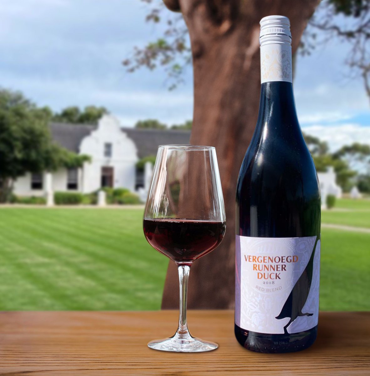 During tough economic times, a reminder that with our #Vergenoegd #RunnerDuckRed Blend you can still enjoy an exceptional wine on a tight budget. This Bordeaux blend embodies excellent #value with lush red berries &amp; warm vanilla tones
 
Visit vergenoegd.co.za for more info