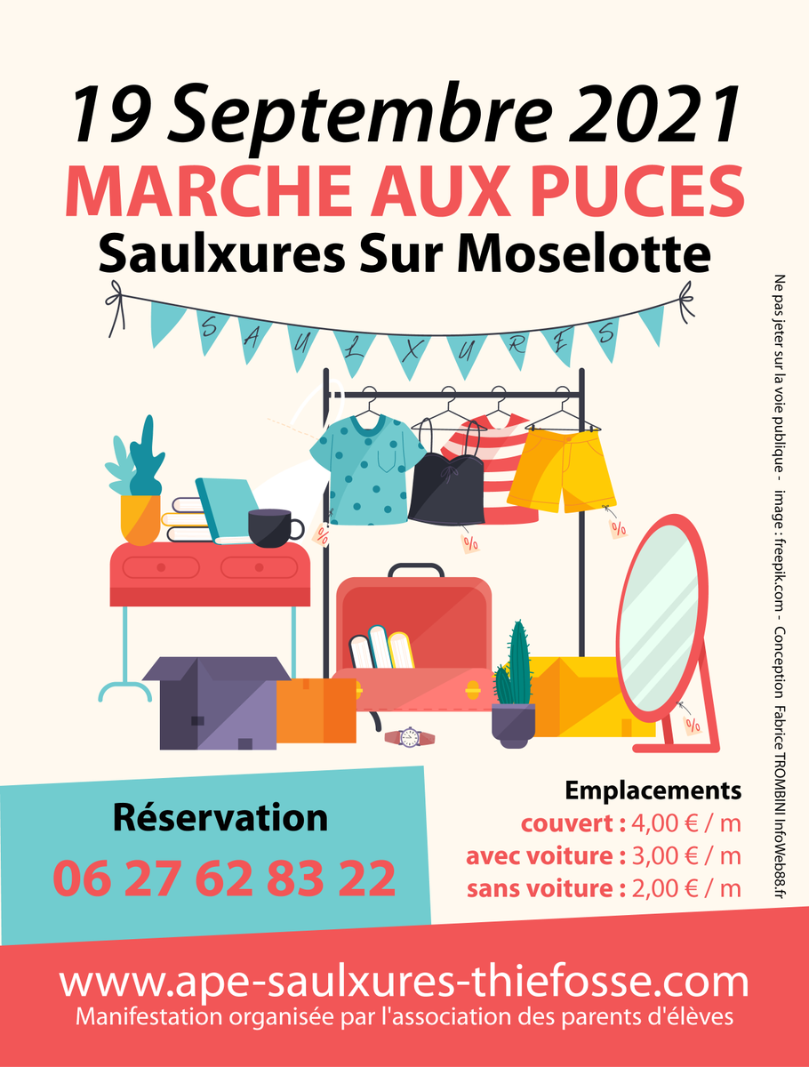 SaulxuresInfos's tweet photo. Saulxures Infos - marche aux puces... https://t.co/BQlZ3fp587
