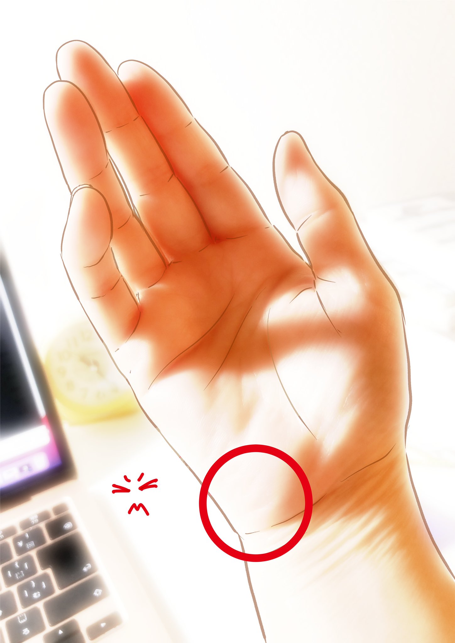 松元美智子の漫画ツイート Pcのマウス操作で手が痛い時のおもしろグッズ ブログで紹介してます マウス とキーボードに手を置くポジショニングで長時間作業してるとこの辺痛いですよね 日本て便利グッズがかわいいです T Co Isccnjtkmc 手首