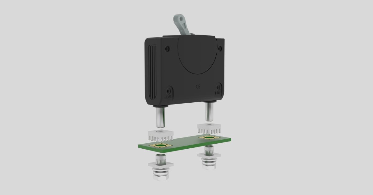 we_online's tweet photo. #LFPowerelements - reliable connection & mounting elements for the supply & distribution of high currents to the #PCB. Use LF PowerTwo Bolts for mounting of single pole circuit breakers. More: https://t.co/oC6slH26bN https://t.co/PyFCduKqRt