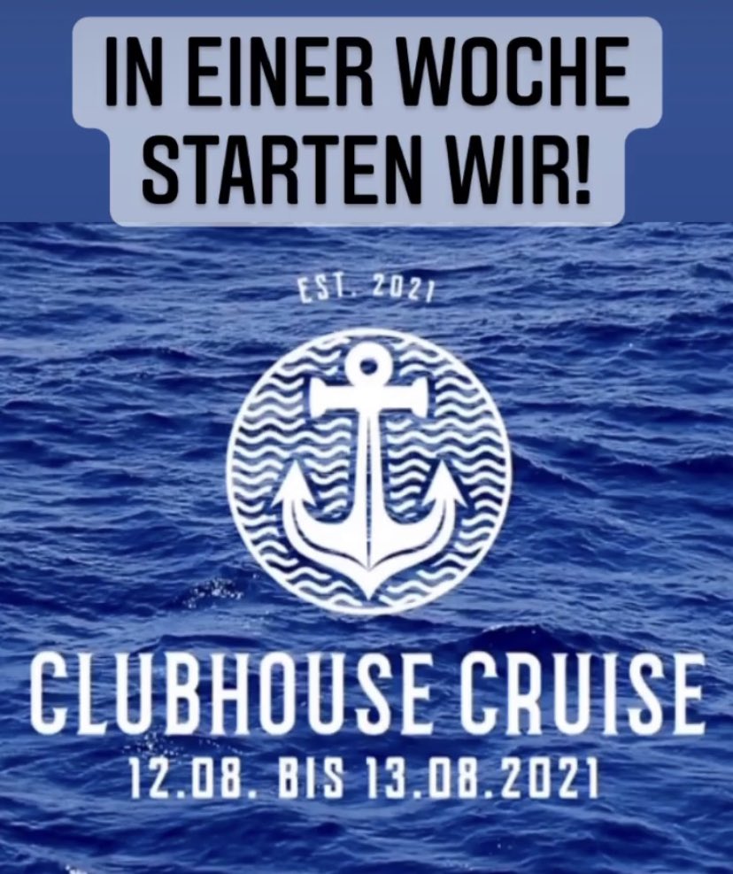 Es gibt nur noch wenige Plätze. Heute alle Infos dazu um 20:15 Uhr bei Clubhouse: clubhouse.com/event/P0rbKykE
#clubhouse #cruise #travel #hamburg