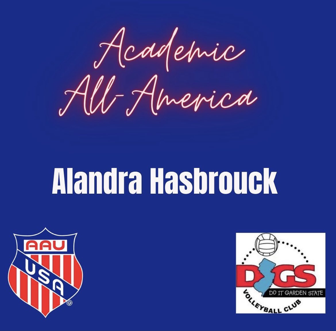 ahas03's tweet photo. Thank you @AAUVolleyball ‼️

School season up next ⏳ https://t.co/ptwJkFmLZ9