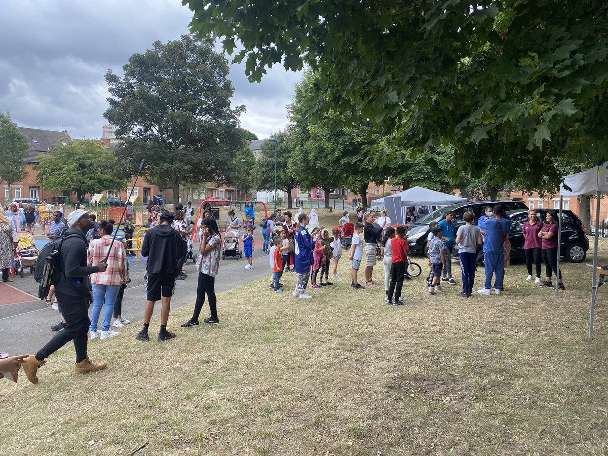 1001Cpo's tweet photo. Fantastic day today at Bridlington Street Playground in @my_hysongreen lots of fun activities for the community. 

@SafeNottm @SkillMill_Notts @NottmCommunity @SheriffNottm @ncitycare_SSBC https://t.co/btDoySr3O0