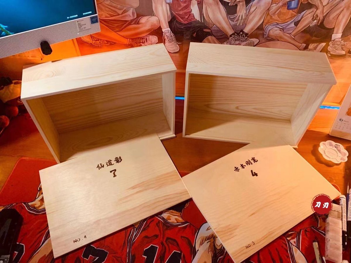 daoren_studio's tweet photo. 讓珍貴的老鞋們也有一個安全的家，這是少年們成長的見證！
Here is a shoes box for ur sexy sneakers 👟
#slamdunk #basketball #daorenstudio #灌籃高手 #湘北 #籃球 #刀刃工作室 #あかぎたけのり #湘北高校バスケットボール部 #スラムダンク #バスケットボール  #スラムダンク映画化 #刀刃 https://t.co/s12YyLixtX