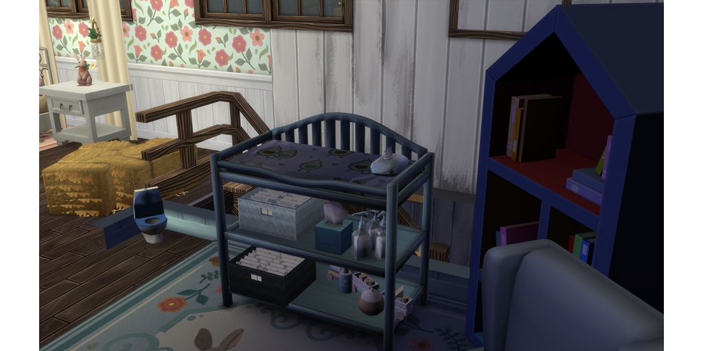 adrianitadc's tweet image. esto es una pasada el cambiador para infantes #TheSims4