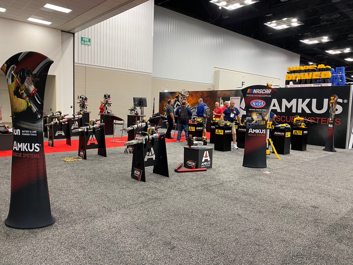 #AMKUSatFDIC is ready and waiting to show our users our full line of rescue tools! Stop by booth #3503 during the show!