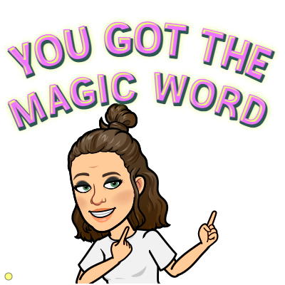 NTanner_tech's tweet photo. Can't wait to use this in tech PD with my teachers! #magicword #BitmojiObsessed #r2scms #LESlabs @SCMSummit @tonyvincent https://t.co/1m8JVIZ6GO