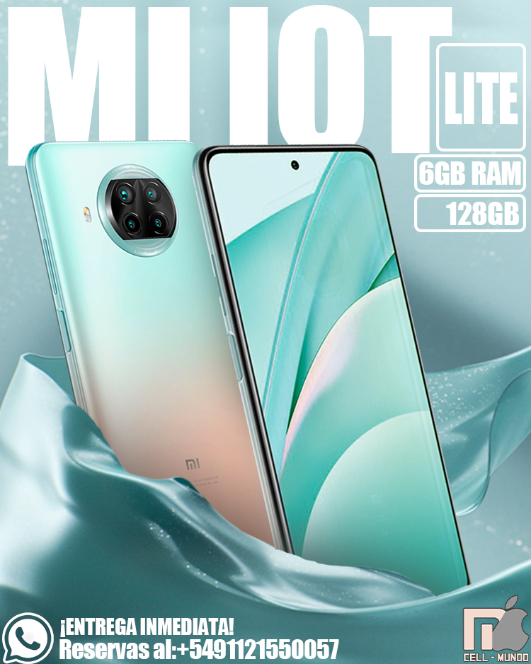 CELLMUNDO1's tweet photo. ◽🟢MI 10T LITE🟢◽

6GB RAM + 128GB

Reservá el tuyo en nuestra página web https://t.co/rD1oYvUHly o por WhatsApp al +5491121550057
https://t.co/F2PjYRQoyc

#Xiaomi #cellmundo #caballito #celulares #electronica  #tecnologia #BuenosAires  #Argentina  #ventaonline #mi #mi10 #mi10t https://t.co/cjAggGJkzD