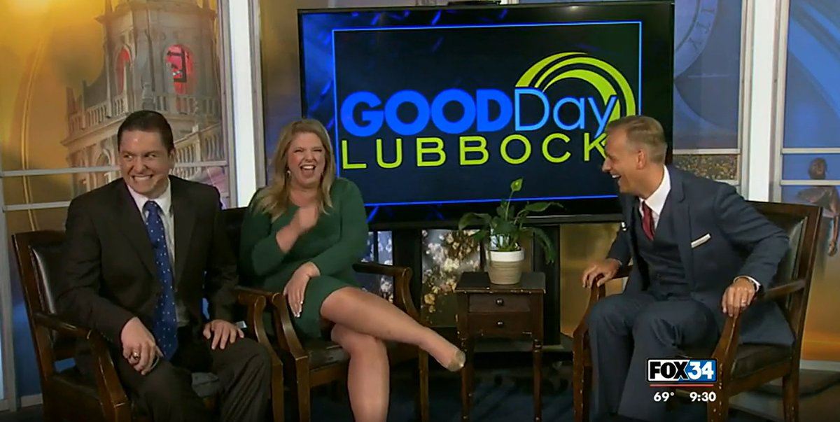 JamesEppler's tweet photo. We have fun, though... 
@DrRGIII @KristinCFOX34 
#GoodDayLubbock https://t.co/oxfeOG1ezP