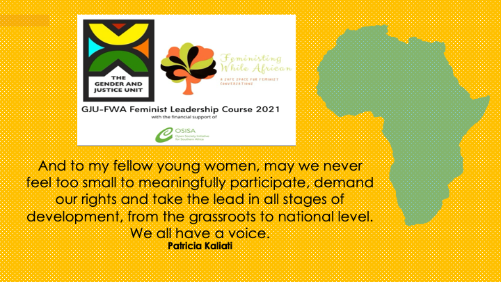 The Gender & Justice Unit tweet media