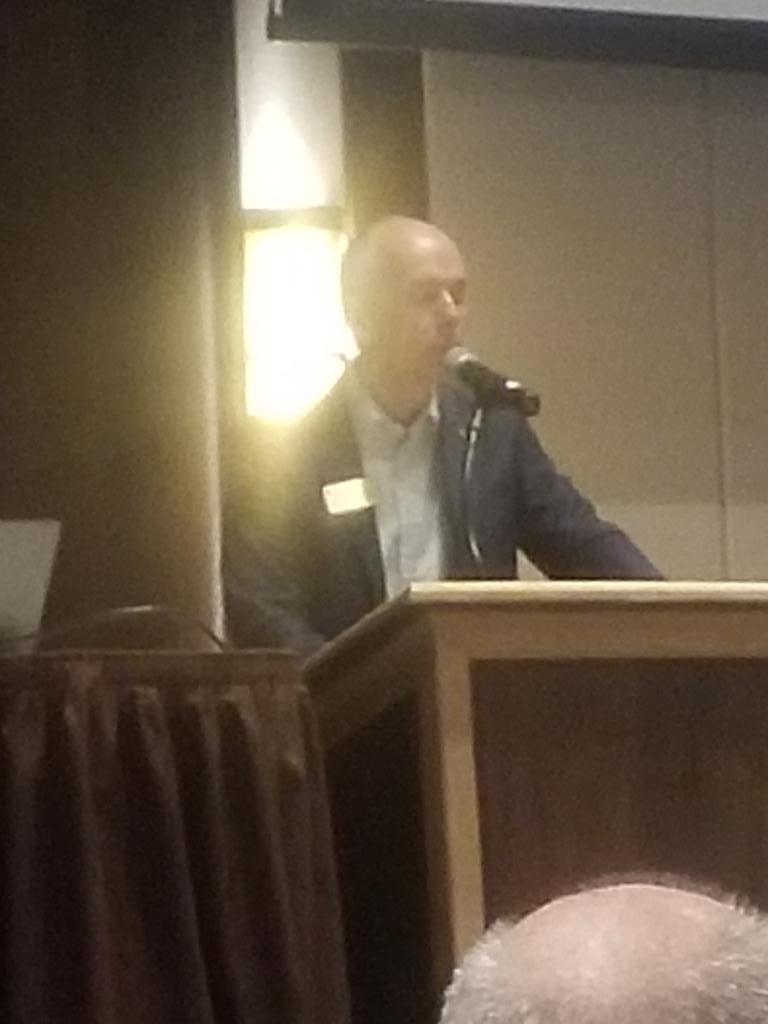 pfentonhughes's tweet image. Welcome to @UWyoCoED dean Scott Thomas...speaking at #WSBA law conference.