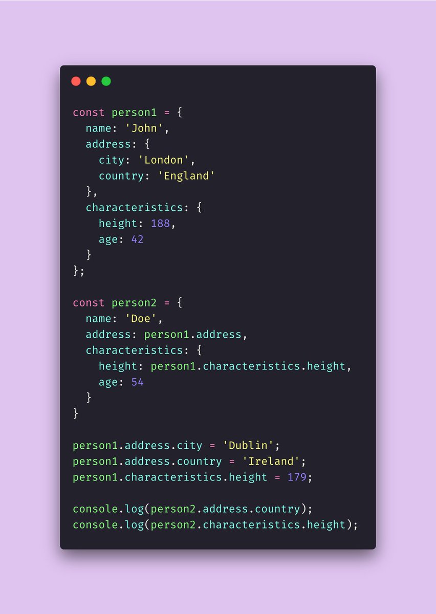 codingyuri's tweet image. ⭐️Tech Trivia Thursday⭐️

🔥Day 19🔥

Hope you reviewed your objects, people😆🔥
Today's Tech Trivia is a longer one to process!!

btw, this is written in JavaScript!!

What does console output below?