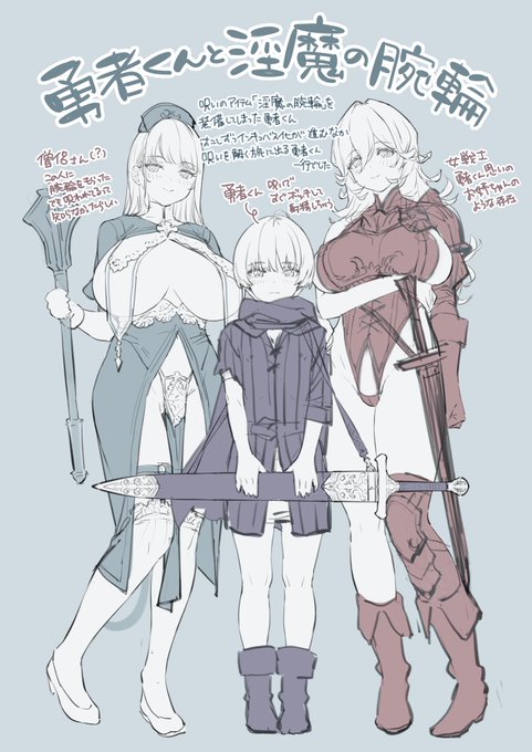 毎日空っぽになるらしい
#勇者くんと淫魔の腕輪 