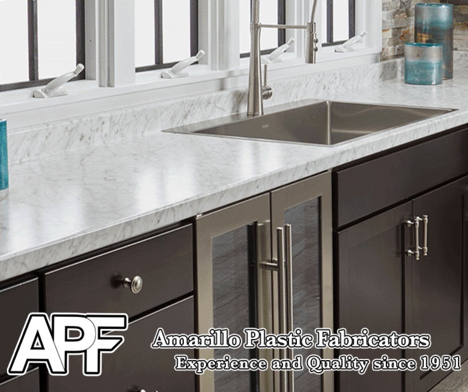 With so many different options available in profiles, colors and finishes, Amarillo Plastic Fabricators has what you're looking for in laminate countertops. Visit our showroom today, no appointment needed!  bit.ly/2RCNWpA