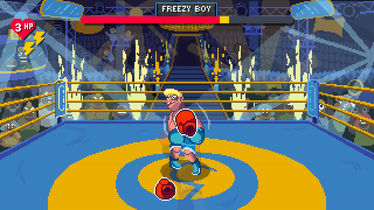 realsoupmasters's tweet photo. snapshots of gameplay, more coming soon 📸🥊🏁
#gamedev #indiedev #indiegames #indiegame #indiewatch #indiegamedev #games #aseprite #madewithunity #bigboyboxing #pixelart #2D https://t.co/rCe6LuAX6U
