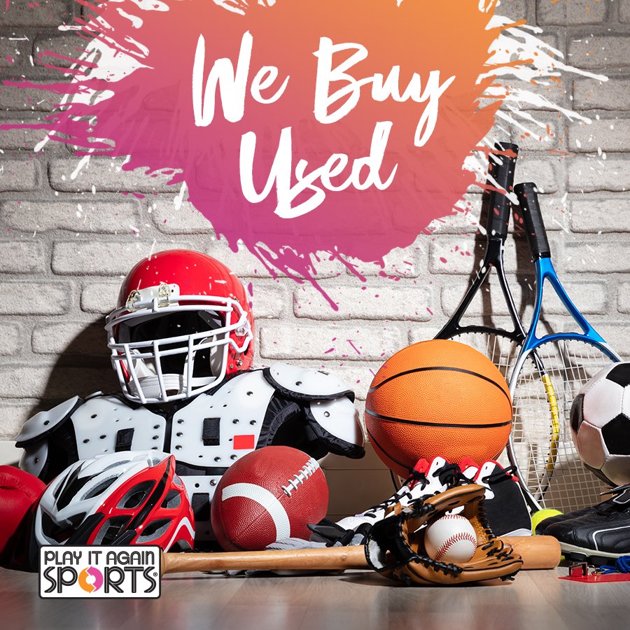 PIASarnold's tweet photo. Shake off the dust. It's time to bring in your quality used sports and fitness gear and get paid. https://t.co/ZoGbAdVrwc