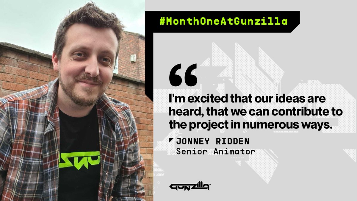 GunzillaGames's tweet photo. #MonthOneAtGunzilla
We’re asking the team members who recently joined our studio what their first month with us was like. Here’s what Jonney Ridden, our Senior Animator, had to say.
Want to join us? See our open roles: https://t.co/uUpRPcZCT3 https://t.co/XEFkReb9vC