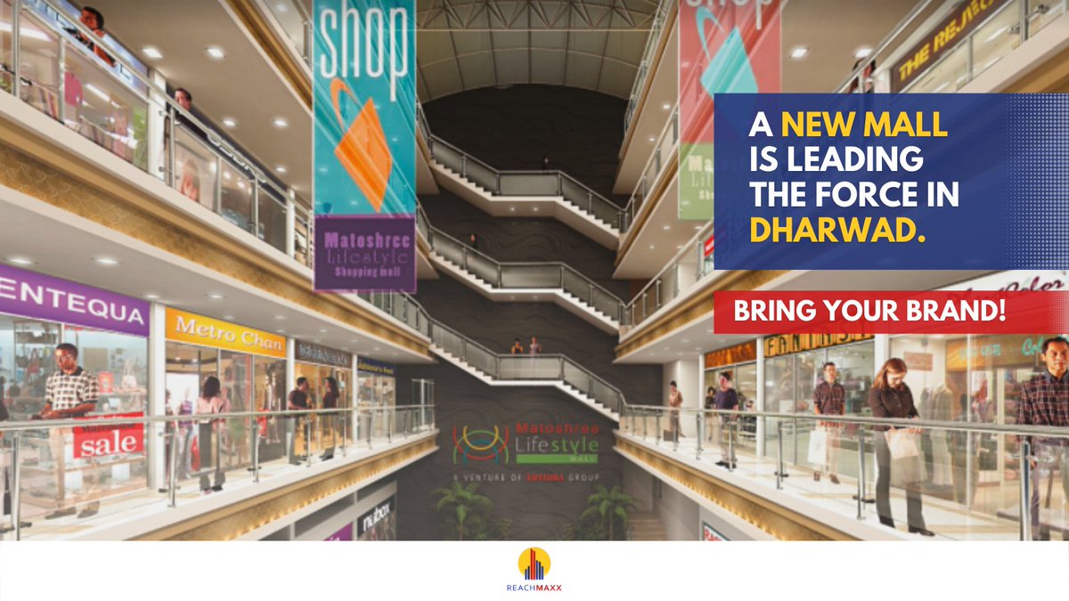 ReachmaxxB's tweet photo. Bring your brand and join the force at Suvidha Mathoshree, Dharwad. Office and Showroom space available for immediate occupancy.
To know more: https://t.co/nDPmI0ic4Y
#Reachmaxx #Reachmaxxproperties #Properties #RealestateIndia #RealestateHubli #Dharwad #Mall #Karnataka #Stores https://t.co/QqXjioKCj1