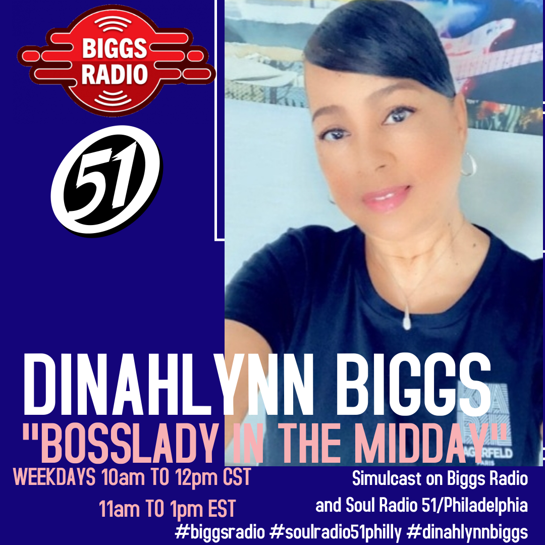 biggsradio's tweet photo. #RadioPersonality Dinahlynn Biggs on live in the Mid-Day, every weekday 10AM-12Noon #Syndicated on #Biggsradiostation with #soulradio51Philly #music #blackowned #blackowned #ladydj #BlackWomenInRadio #womeninradio #GaryIn #Indianapolis #Philadelphia #nebraska #dynamaxroberts https://t.co/OpmoayYe6X