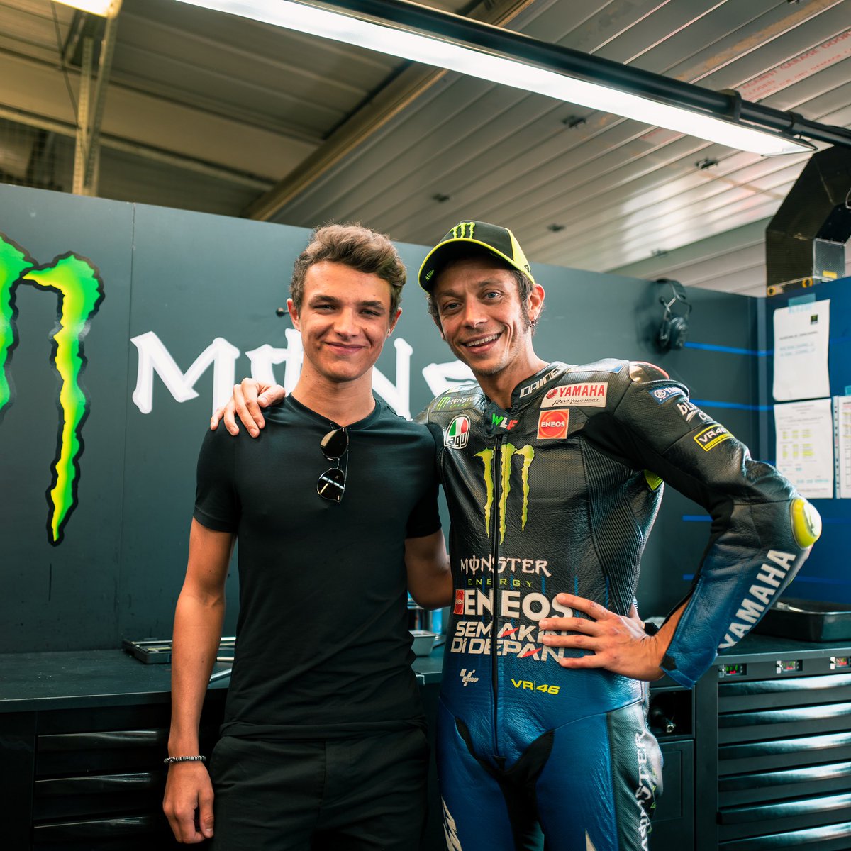 McLarenF1's tweet photo. One of the greatest to grace motorsport. Congratulations on a stellar career, @ValeYellow46. 🙌
26 seasons of grand prix racing including 7 @MotoGP titles, 89 race wins, 55 pole positions and 199 podiums in the class. 😳 https://t.co/FytpAS8xLU