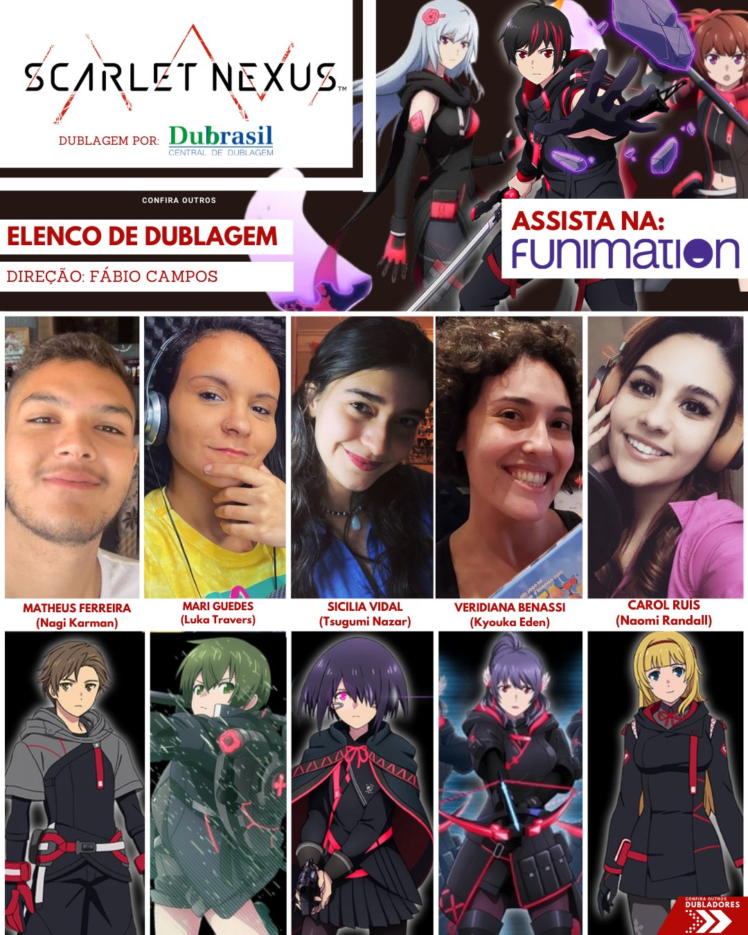 Dubrasil - Central de Dublagem #18ANOS on X: Mieruko-Chan estreou dublado  na @funimation_bra e a Dubrasil foi responsável pela dublagem da obra.  Deixamos o agradecimento a toda equipe pelos resultados tão positivos.