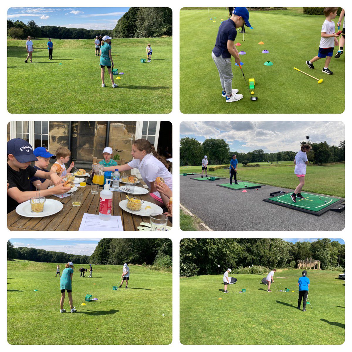 stephhallgolf's tweet photo. Fantastic fun in the Summer camp today! 10-1 kids had a lovely learning all aspects of the game ! Next camp is Wednesday 11th 10am! https://t.co/BcQ1ZQhBtW
