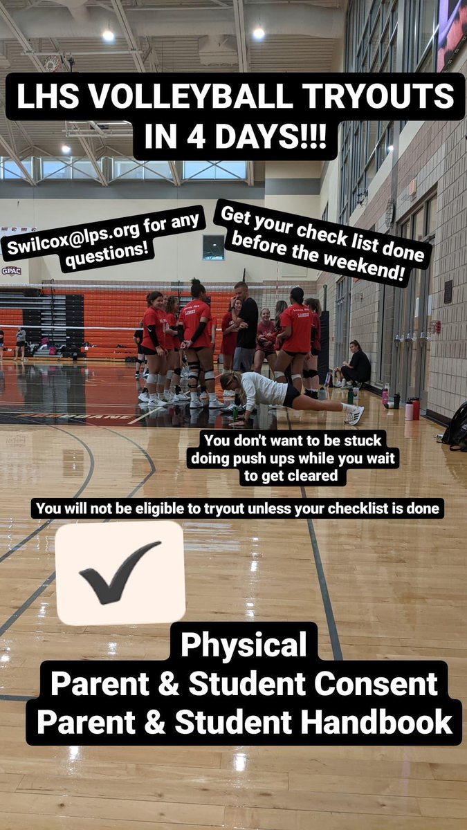 Season is just around the corner! Get that checklist done before the weekend! 😁