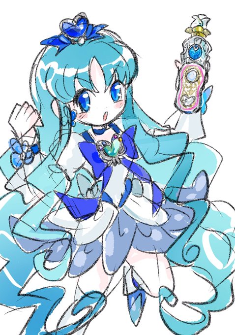 キュアマリン のtwitterイラスト作品 人気順