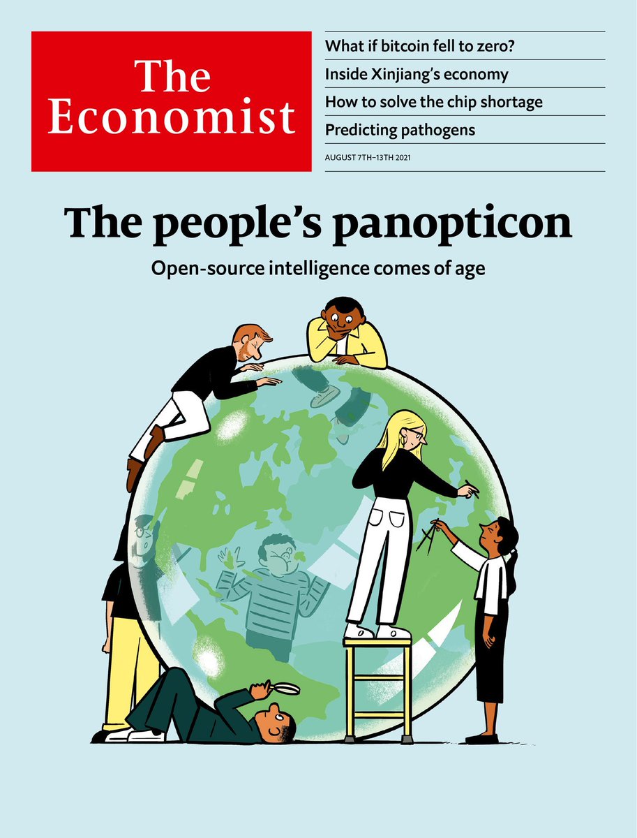 Cover of <a href="/TheEconomist/">The Economist</a> this week #OpenSource