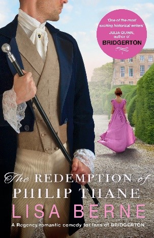 .<a href="/panmacmillan/">Pan Macmillan</a> has picked up a Regency-set romantic comedy by @LisaBerne, billed as “'Bridgerton' meets 'Groundhog Day'”, with The Redemption of Philip Thane! Discover more here: bit.ly/3jorldT