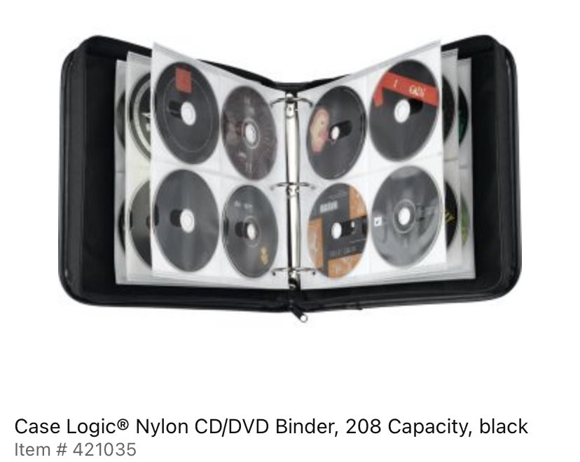 BenFrade's tweet image. Saw this for sale online and remembered how much time I spent resorting these by artist name every time I got a new CD.