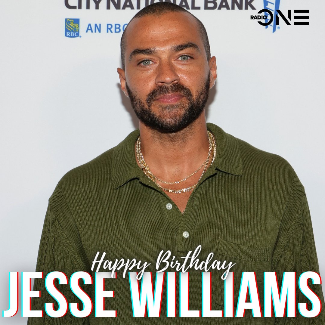 Happy birthday to actor Jesse Williams!  