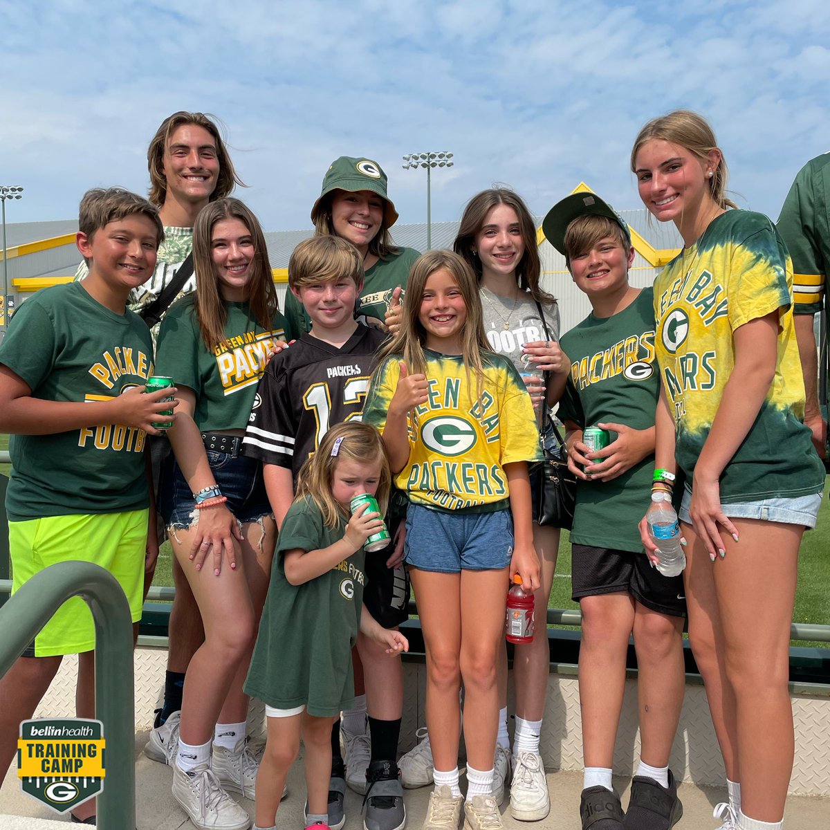 Another beautiful day at #PackersCamp! 👍😄
