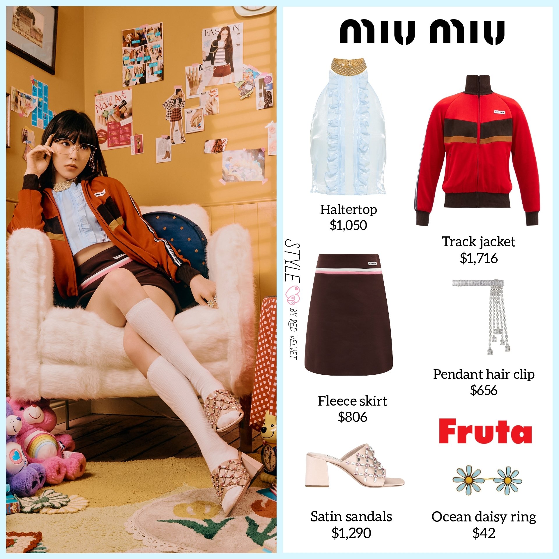 X 上的 레드벨벳 패션 💫 Red Velvet Fashion：「WENDY