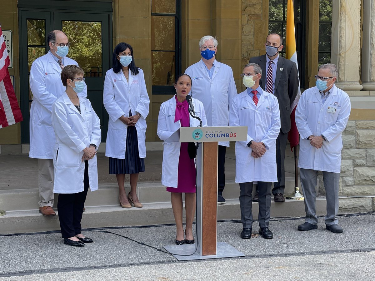 BREAKING: effective immediately, <a href="/FC_PublicHealth/">Franklin County PH</a> and <a href="/ColumbusHealth/">Columbus Health</a> have issued an indoor mask advisory. This is NOT a mandate but <a href="/DrMRoberts/">Mysheika Roberts, MD, MPH</a> says that’s only because Ohio lawmakers passed a bill preventing such orders from being issued. <a href="/nbc4i/">NBC4 Columbus</a>
