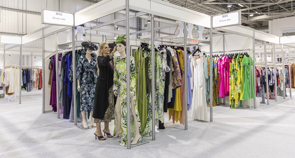 HarrogateFW's tweet photo. Wow! What a show!👏

It was amazing to welcome people from all over the country to the #HarrogateFashionWeek Trade Show.
Thank you to all our fabulous exhibitors &amp; shoppers. It was a very busy two days - we hope you enjoyed it as much as we did💕

SAVE THE DATE 6th &amp; 7th Feb’22📆 https://t.co/PmN4vMz3Tj