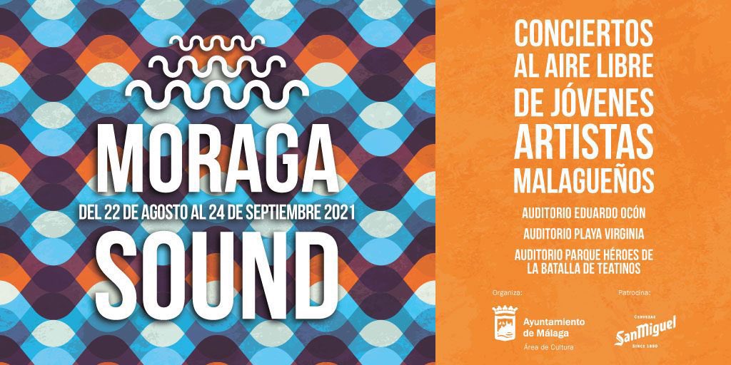 Más de 20 bandas malagueñas se subirán a los escenarios de los distritos #MálagaCentro, #MálagaEste y #Teatinos en la segunda edición de #MoragaSound, ciclo de conciertos gratuitos que tendrá lugar entre el 22 de agosto y el 24 de septiembre 👉 bit.ly/3yuqPkV