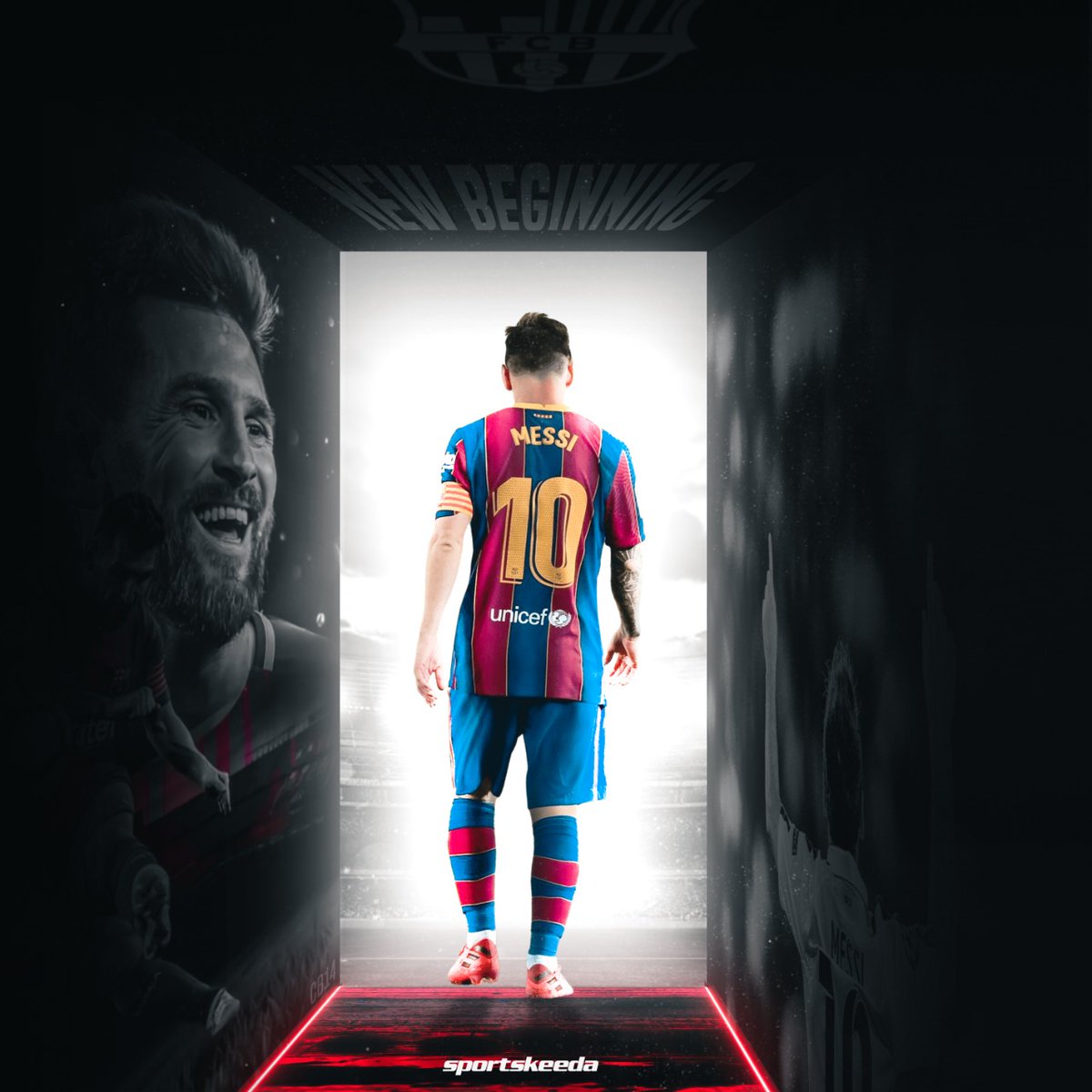 Sportskeeda's tweet photo. Joined as boy left as the BEST PLAYER IN THE WORLD! 💪

#messi #messigoal #fcbarcelona #fcb #laligastander #forçabarça #messifans #goats #football https://t.co/R9ue4OUbuZ