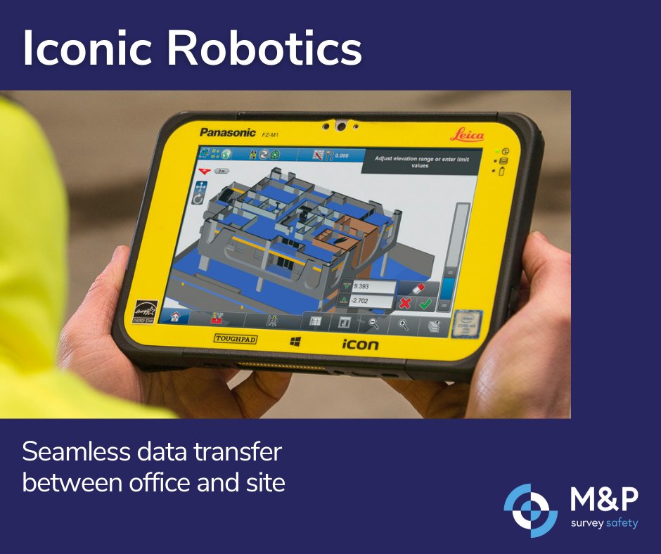 mpsurvey's tweet photo. Enjoy seamless connectivity between the site and the office with Leica #iCON. π Complex designs can be sent from office to site as fully rendered 3D models.
#IconicRobotics #BIM #DigitalConstruction https://t.co/ZGHOlE1fx9