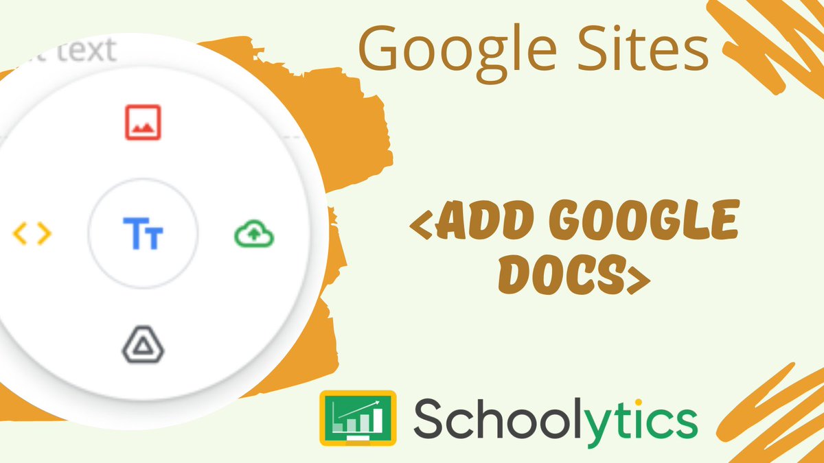 schoolytics's tweet photo. Using GOOGLE SITES websites? (https://t.co/5CXFFZ9UtV) EASILY insert Google Docs, Sheets, Slides, and FORMS by double clicking on the site and using the yellow < > symbol. Paste the link to the doc. 

#googleEDU #googleSites https://t.co/CIVrv3DHB8